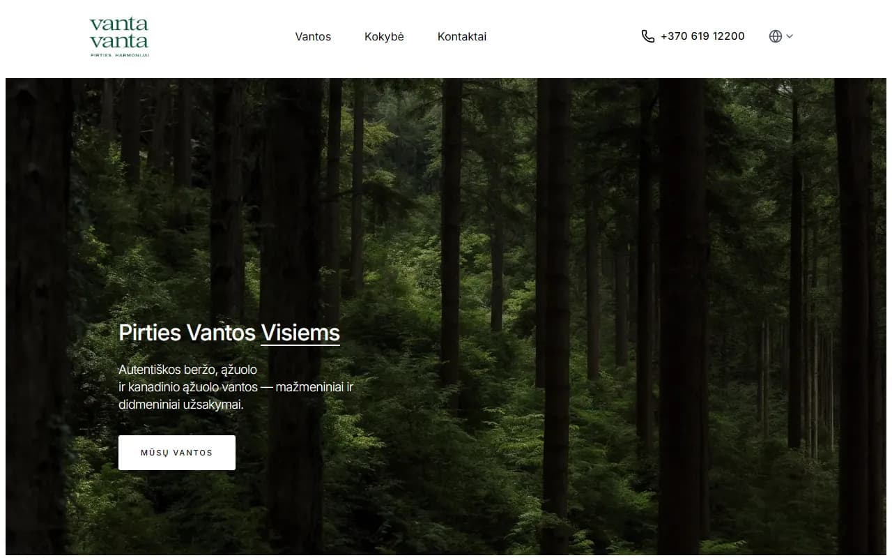 VantaVanta website preview